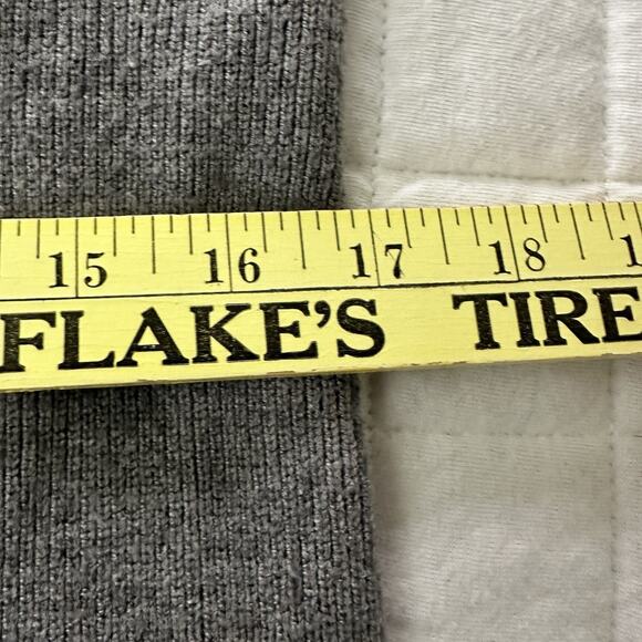 Quince Sweater Dress Womens XL Heather Gray Eco Knit Button Up Minimalist Winter - Picture 11 of 13